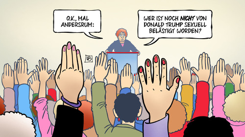 Cartoon: Trump-Belästigungen (medium) by Harm Bengen tagged trump,sexuelle,belästigungen,wahlkampf,usa,präsidentschaft,frauen,harm,bengen,cartoon,karikatur,trump,sexuelle,belästigungen,wahlkampf,usa,präsidentschaft,frauen,harm,bengen,cartoon,karikatur