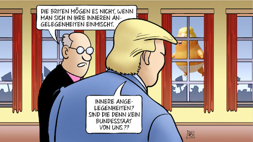 Cartoon: Trump-Einmischung (medium) by Harm Bengen tagged trump,usa,gb,uk,einmischung,briten,inneren,angelegenheiten,bundesstaat,ballon,demonstration,brexit,farage,boris,johnson,premierminister,harm,bengen,cartoon,karikatur,trump,usa,gb,uk,einmischung,briten,inneren,angelegenheiten,bundesstaat,ballon,demonstration,brexit,farage,boris,johnson,premierminister,harm,bengen,cartoon,karikatur