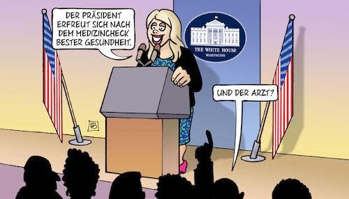 Trump-Gesundheitscheck Trump-Gesundheitscheck