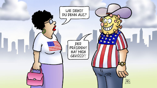 Trump-Kuss Trump-Kuss