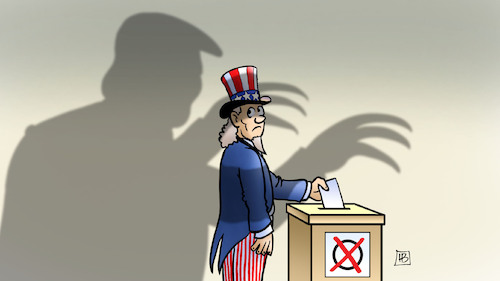 Trump-Schatten auf Wahl Trump-Schatten auf Wahl