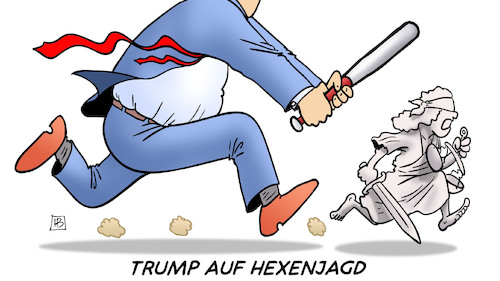 Trump auf Hexenjagd Trump auf Hexenjagd