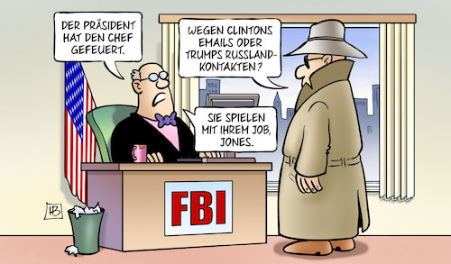 Trump feuert FBI-Chef Trump feuert FBI-Chef