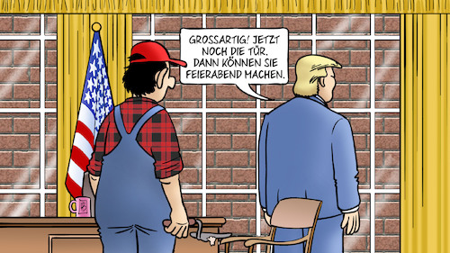 Trump lässt Mauern Trump lässt Mauern