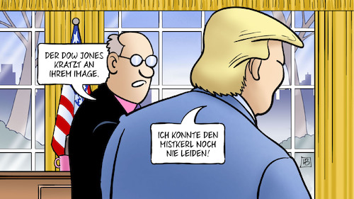 Trump und Dow Jones