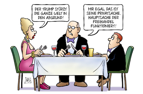 Cartoon: Trump und Freihandel (medium) by Harm Bengen tagged trump,freihandel,kapitalisten,kapitalismus,essen,welt,abgrund,privatsache,usa,harm,bengen,cartoon,karikatur,trump,freihandel,kapitalisten,kapitalismus,essen,welt,abgrund,privatsache,usa,harm,bengen,cartoon,karikatur