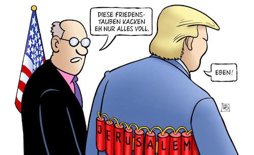 Trump und Jerusalem Trump und Jerusalem