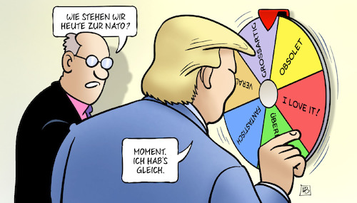 Trump und Nato Trump und Nato