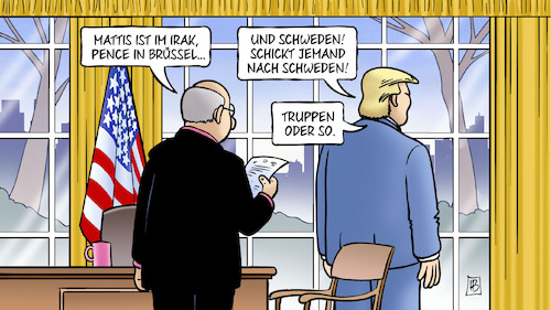 Trump und Schweden Trump und Schweden