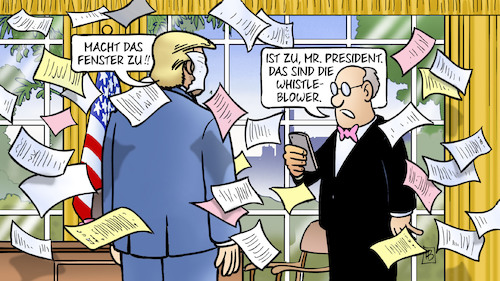 Trump und Whistleblower Trump und Whistleblower