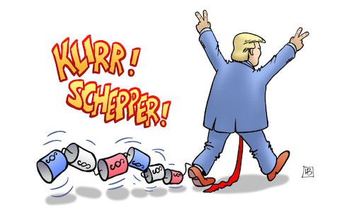 Trump verurteilt Trump verurteilt