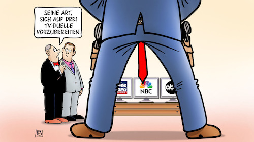 Trump will drei TV-Duelle Trump will drei TV-Duelle