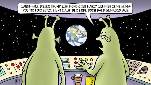 Trump zum Mond Trump zum Mond