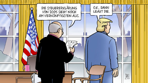 Trumps alte Steuererklärung