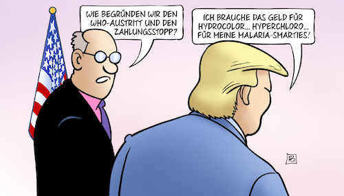 Trumps Malariamittel Trumps Malariamittel
