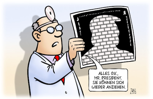 Trumps verinnerlichte Mauer Trumps verinnerlichte Mauer