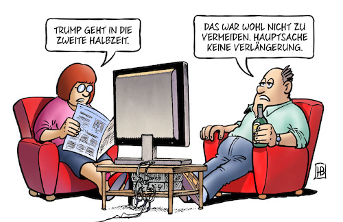 Trumps zweite Halbzeit Trumps zweite Halbzeit