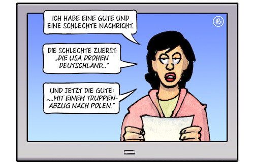 Truppenabzug nach Polen Truppenabzug nach Polen