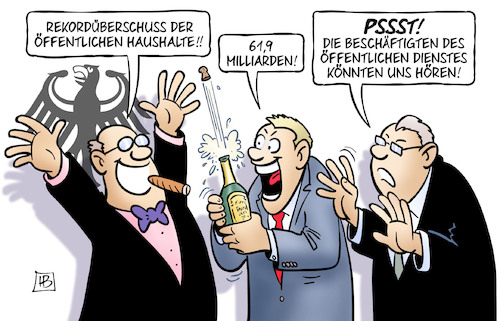 Überschuss und Streiks Überschuss und Streiks