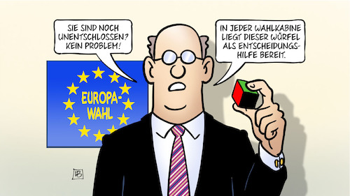 Unentschlossen bei Europawahl Unentschlossen bei Europawahl