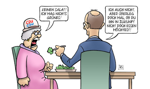 Union will kein Grün Union will kein Grün
