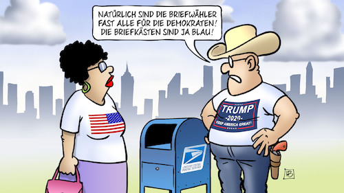US-Briefwahl US-Briefwahl