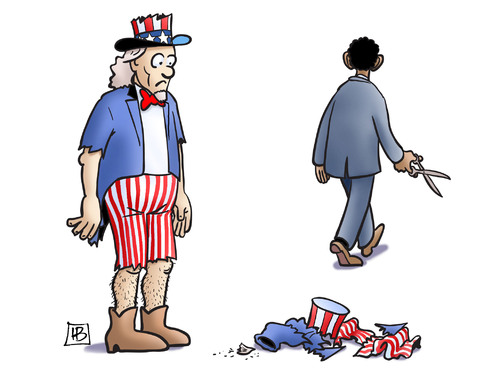 Cartoon: US-Etatkürzungen (medium) by Harm Bengen tagged usa,etat,etatkürzungen,haushalt,haushaltkürzungen,fiskalklippe,fiscalcliff,obama,demokraten,republikaner,streit,geld,uncle,sam,harm,bengen,cartoon,karikatur,usa,etat,etatkürzungen,haushalt,haushaltkürzungen,fiskalklippe,fiscalcliff,obama,demokraten,republikaner,streit,geld,uncle,sam,harm,bengen,cartoon,karikatur