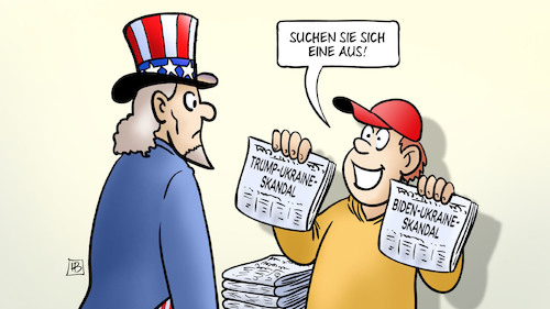 Cartoon: USA und Ukraine (medium) by Harm Bengen tagged uncle,sam,zeitungsjunge,biden,skandal,whistleblower,demokraten,amtsenthebungsverfahren,impeachment,trump,ukraine,oval,office,usa,harm,bengen,cartoon,karikatur,uncle,sam,zeitungsjunge,biden,skandal,whistleblower,demokraten,amtsenthebungsverfahren,impeachment,trump,ukraine,oval,office,usa,harm,bengen,cartoon,karikatur