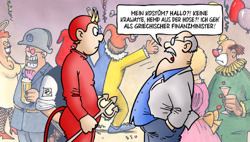 Varoufakis-Kostüm Varoufakis-Kostüm