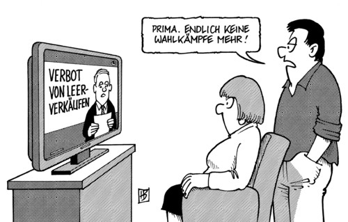Verbot von Leerverkäufen Verbot von Leerverkäufen