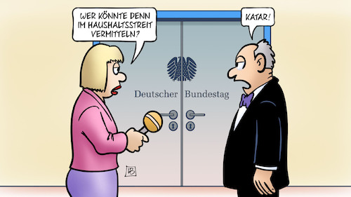 Vermittlung im Haushaltsstreit Vermittlung im Haushaltsstreit