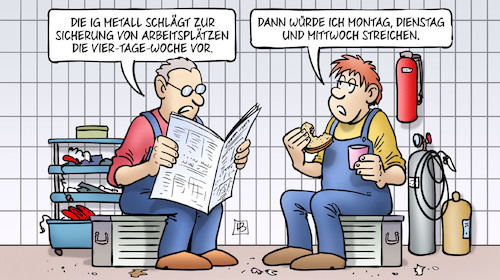 Vier-Tage-Woche Vier-Tage-Woche