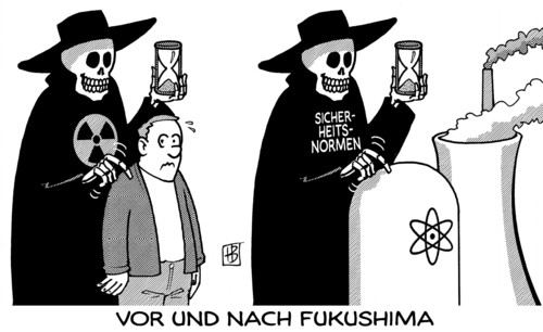 Vor und nach Fukushima Vor und nach Fukushima