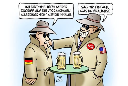 Vorratsdaten unter Freunden Vorratsdaten unter Freunden