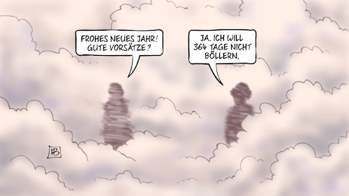 Cartoon: Vorsätze 2019 (medium) by Harm Bengen tagged nebel,smog,vorsätze,silvester,neujahr,feuerwerk,feinstaub,raketen,böllern,harm,bengen,cartoon,karikatur,nebel,smog,vorsätze,silvester,neujahr,feuerwerk,feinstaub,raketen,böllern,harm,bengen,cartoon,karikatur