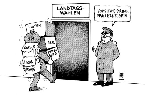 Vorsicht Stufe Vorsicht Stufe