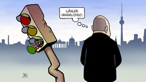Wählervandalismus Wählervandalismus