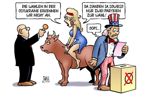 Wahlen Ostukraine-USA Wahlen Ostukraine-USA