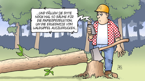 Waldgipfel-Papier Waldgipfel-Papier