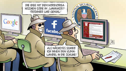 Cartoon: WannaCry-Code (medium) by Harm Bengen tagged wannacry,code,nordkoreanisch,trojaner,nsa,klimawandel,geheimdienst,harm,bengen,cartoon,karikatur,wannacry,code,nordkoreanisch,trojaner,nsa,klimawandel,geheimdienst,harm,bengen,cartoon,karikatur