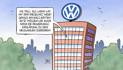 Cartoon: Weil und VW (medium) by Harm Bengen tagged dieselskandal,abgasskandal,vw,regierungserklärung,weil,ministerpräsident,niedersachsen,neuwahlen,schreiben,landtagswahlen,harm,bengen,cartoon,karikatur,dieselskandal,abgasskandal,vw,regierungserklärung,weil,ministerpräsident,niedersachsen,neuwahlen,schreiben,landtagswahlen,harm,bengen,cartoon,karikatur