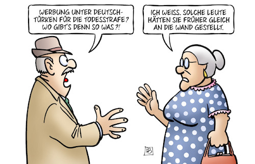 Werbung für Todesstrafe Werbung für Todesstrafe