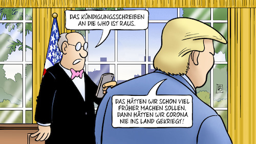 WHO-Kündigung WHO-Kündigung