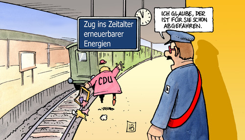 Zug abgefahren