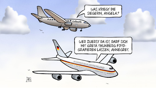 Zwei Flugzeuge