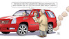 Cartoon: Abschalteinrichtung (small) by Harm Bengen tagged suv,wagen,abschalteinrichtung,motor,co2,nox,diesel,abgase,umwelt,harm,bengen,cartoon,karikatur