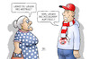 Cartoon: Abstieg-Aufstieg (small) by Harm Bengen tagged abstieg,aufstieg,köln,düsseldorf,fussball,fan,weinen,susemil,harm,bengen,cartoon,karikatur