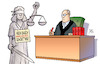 Cartoon: Abtreibungsgesetze (small) by Harm Bengen tagged bauch,prozess,gericht,justitia,richter,abtreibung,schwangerschaftsabbruch,218,219a,harm,bengen,cartoon,karikatur