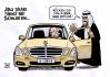 Cartoon: Abu Dhabi steigt bei Daimler ein (small) by Harm Bengen tagged abu dhabi daimler großaktionär aktien auto automobilindustrie mercedes benz scheich investition