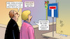 Cartoon: Ampel-Sackgasse (small) by Harm Bengen tagged ampel,sackgasse,aufhebung,der,epidemischen,lage,gasse,corona,harm,bengen,cartoon,karikatur